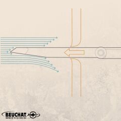 BEUCHAT Zıpkın Şiş 7mm. Sharkfin Tahitian Oluklu