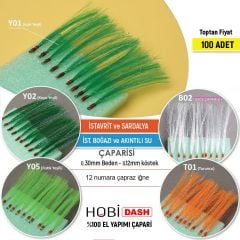 Hobidash El Yapımı  istavrit Çaparisi 10 iğneli 100 Adet