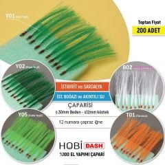Hobidash El Yapımı  istavrit Çaparisi 10 iğneli 200 Adet