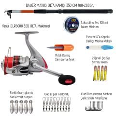 Bauer Maxus 34 Parça Sazan Olta Seti 3.50