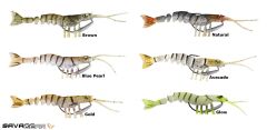 Savage gear TPE Manic Shrimp 6.5 cm 4 gr Sahte Balık