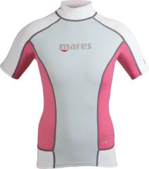 Mares Trilastic Kısa Kol Kadın Rash Guard Pembe XS