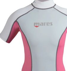 Mares Trilastic Kısa Kol Kadın Rash Guard Pembe XS