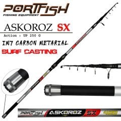 Portfish Askoroz SX Surf Carbon Kamışı 100-250 gr 420 CM
