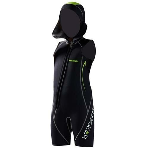 SUBGEAR Shorty REBEL, 5mm Neopren Başlıklı Çocuk Deniz Elbisesi