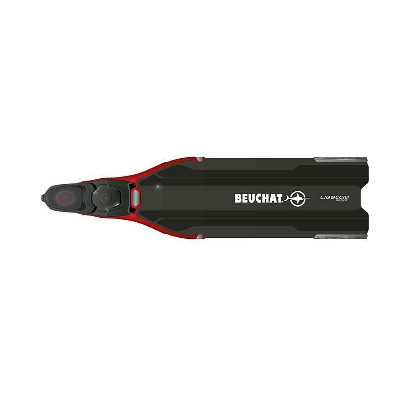 BEUCHAT Palet Kapalı LIBECCIO SPORT Siyah/Kırmızı