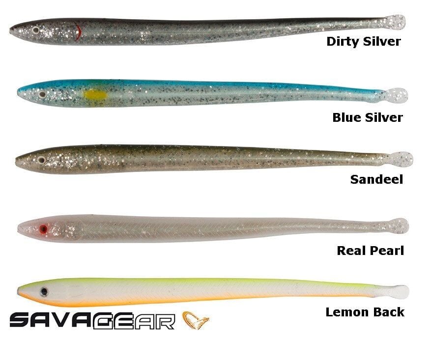 Savage gear LB Sandeel Slug 16.5 cm 5 Adet Sahte Balık