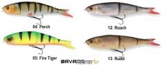 Savage gear Soft 4Play 13 cm 28 gr Swim&Jerk 2 Adet Sahte Balık