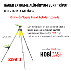 Bauer Extreme Alüminyum Surf Tripod