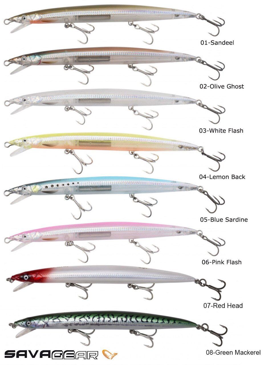 Savage gear Sandeel Jerk Minnow 175 25g Sahte Balık 07-Red Head