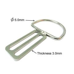 KRAKEN D-RING SB07 Paslanmaz Çelik Ağırlık Durdurucu