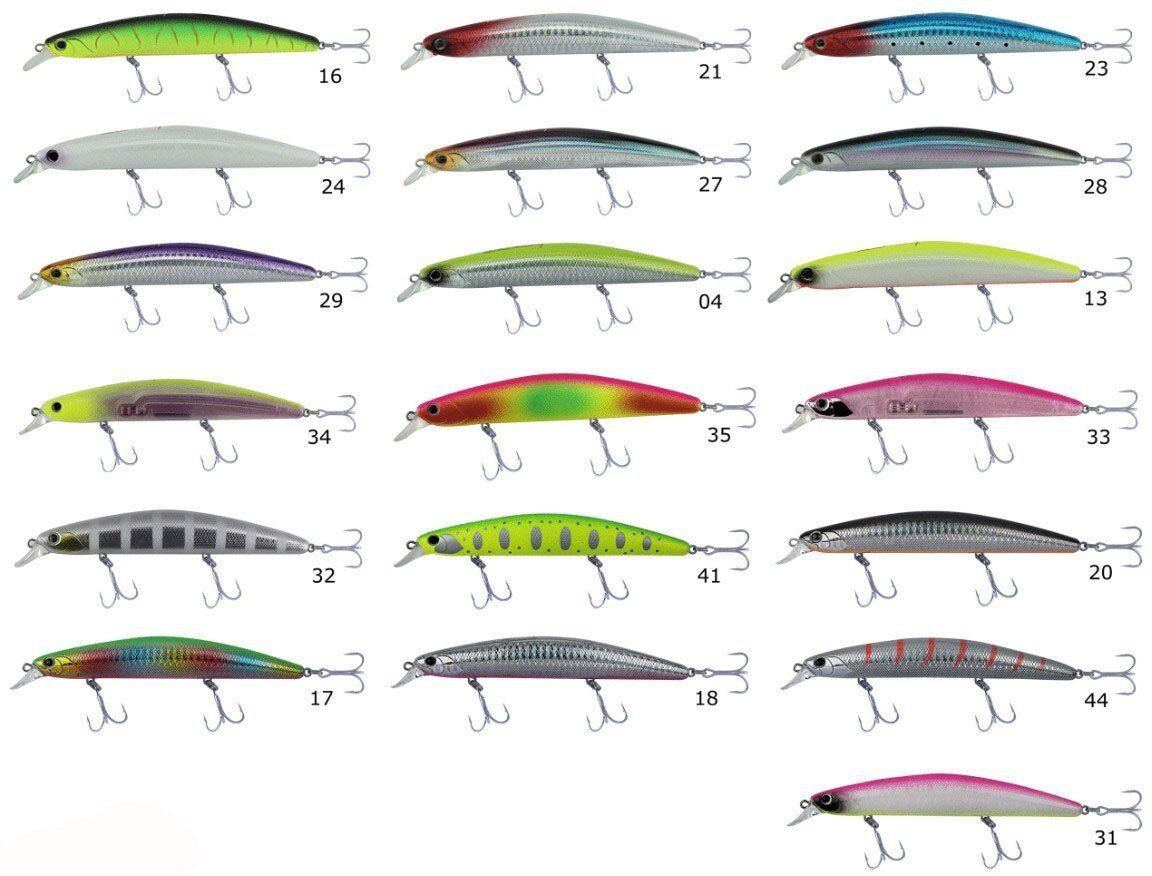 Kendo Seabass Minnow 12.5cm 21g Floating Sahte Balık 34